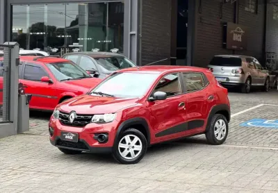 Renault kwid zen 1.0 flex 12v 5p mec.  - vermelha - 2018/2018