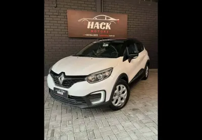 Renault Captur Life 1.6 16V Flex 5p Aut.  - Branca - 2018/2019
