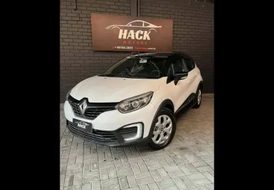 Renault Captur Life 1.6 16V Flex 5p Aut.  - Branca - 2018/2019