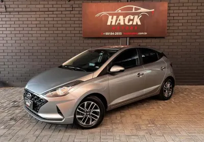 Hyundai hb20 platinum plus 1.0 tb flex 12v aut.  - prata - 2022/2022