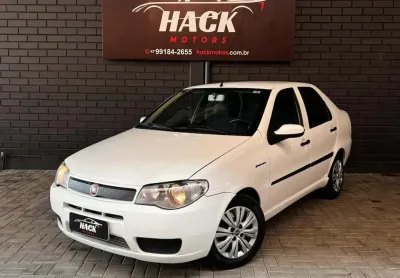 Fiat siena celebration 1.0 fire flex 8v 4p  - branca - 2009/2010