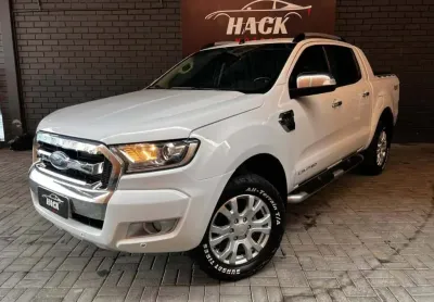Ford ranger limited 3.2tdi 4x4 aut. cd - branca - 2016/2017