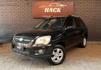 Kia sportage ex 2.0 16v/ 2.0 16v flex aut.  - preta - 2008/2009