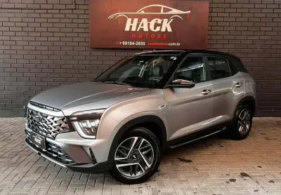 Hyundai creta n line 1.0 tb 12v flex aut. - cinza - 2024/2024
