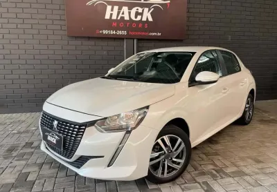 Peugeot 208 active 1.6 flex 16v 5p aut.  - branca - 2022/2023