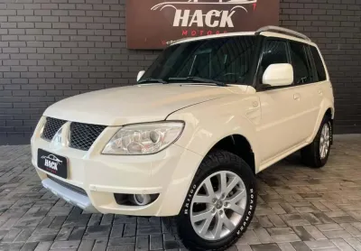 Mitsubishi pajero tr4 2.0/ 2.0 flex 16v 4x4 mec.  - branca - 2009/2010