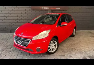 Peugeot 208 Active/Active Pack 1.5 Flex 8V 5p  - Vermelha - 2013/2014