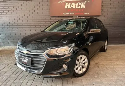 Chevrolet Onix HATCH LT2 1.0 12V Flex 5p Mec.  - Preta - 2022/2022