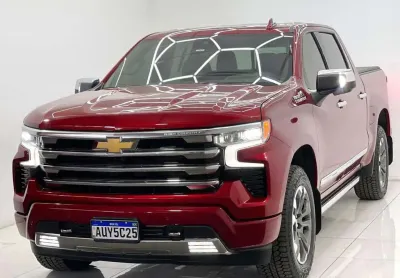 Chevrolet silverado hc 2024 baixo km com chave reserva e manual do proprietário