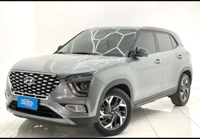 Creta 1.0 turbo platinum automático 2022 completo baixo km com chave cópia e manual