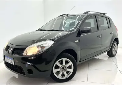 Sandero expression 1.0 1.6v flex 4p 2008 completo, economia , qualidade e segurança. 