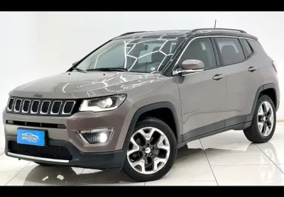 Jeep compass limited f 2018 automática completa com manual e chave reserva