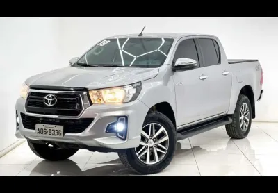 Hilux cd srv 2.8 turbo diesel 4x4 2019 completa com chave reserva e manual.