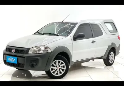 Fiat strada work cd 1.4 flex 2020 completa com capota de fibra