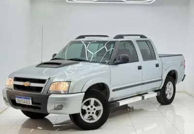 S10 2009  advantage completa 2.4 cabine dupla 4p 4x2 flex power com ar condicionado