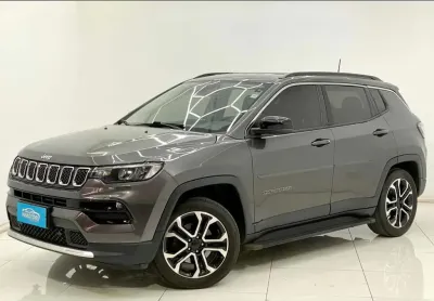 Compass 2022 long. Aut. 4p 1.3 t270 flex único dono baixo km chave reserva e manual