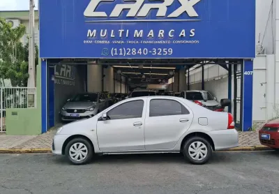 Toyota etios sedan 1.5 16v 4p flex x automático