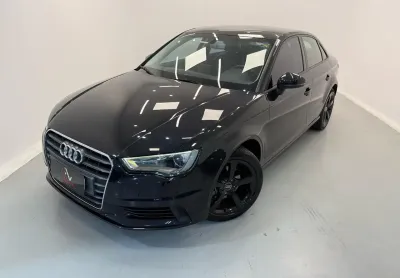 Audi a3 sedan 1.4 tfsi flex tiptronic 4p 2016 único dono bancos de couro