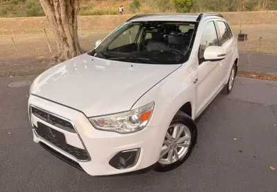 Mitsubishi asx 2.0 16v tração 4x4 160cv aut. 2013 bancos de couro 