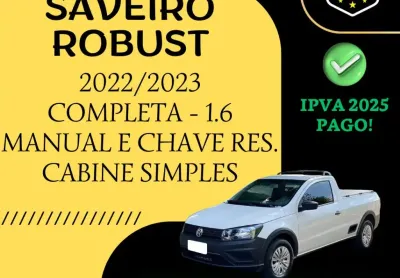 Saveiro robust 1.6 completa 2022/2023