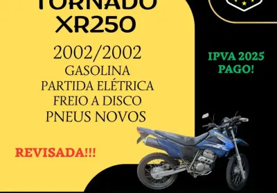 Honda xr 250 tornado