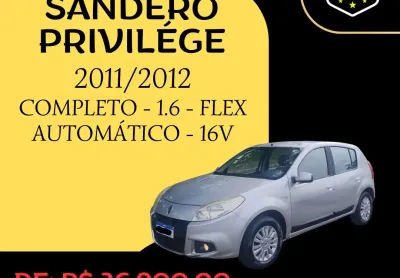 Renault sandero previlege 1.6 16v