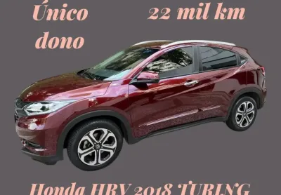 Honda hrv 1.8 turing ano 2018 unico dono com apenas 21800 km manual e chave cópia