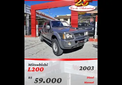 Mitsubishi l200 2.5 gls hpe 4x4 cd 8v turbo diesel 4p manual