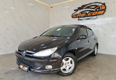 206 feline 1.6 flex top de linha!!!