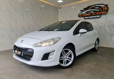 Peugeot  308  allure  2.0 flex manual c/ teto panorâmico 75 mil km fino trato!!!