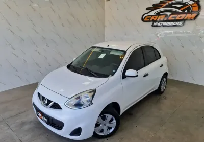 Nissan new march s 1.0 flex completo c/ 74 mil km fino trato!!!