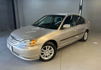Honda civic 2002 1.7 lx 16v gasolina 4p automático