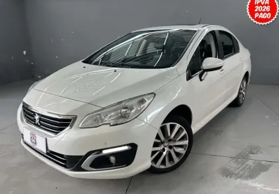 Peugeot 408 2017 1.6 griffe 16v turbo flex 4p automático