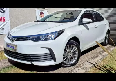 Toyota corolla gli upper 1.8 flex 16v aut.  - branca - 2017/2018