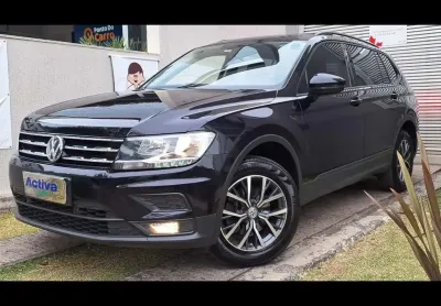 Volkswagen tiguan allspac comf 250 tsi 1.4 flex  - preta - 2019/2020