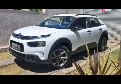Citroën c4 cactus feel 1.6 16v flex aut.  - branca - 2022/2023