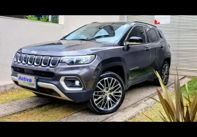 Jeep compass 2.0 td350 turbo diesel limited at9  2022/2023 - cinza - 2022/2023