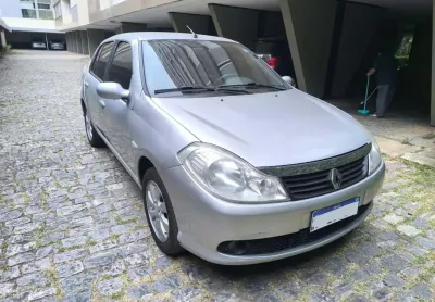 Renault symbol 1.6 privilège 16v flex 4p manual - prata - 2009/2010