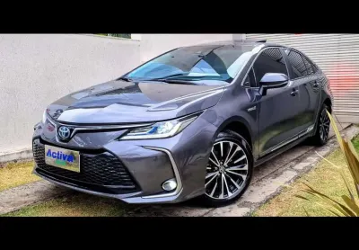 Toyota corolla altis prem. 1.8 aut. (híbrido)  - cinza - 2024/2024