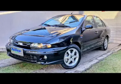 Fiat Marea 2.0 MPI 20V TURBO GASOLINA 4P MANUAL 1999/2000 - Preta - 1999/2000