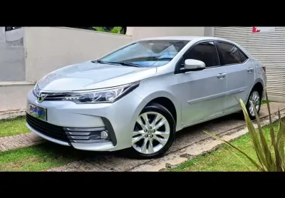 Toyota corolla xei 2.0 flex 16v aut.  - prata - 2017/2018
