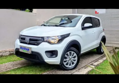 Fiat mobi like 1.0 fire flex 5p.  - branca - 2021/2022
