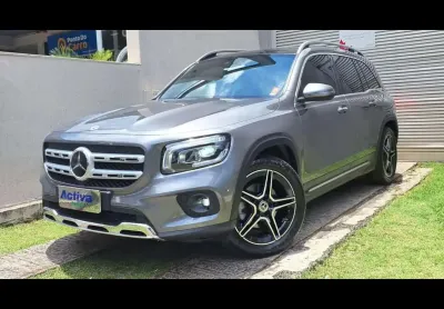 Mercedes-benz glb 200 progressive 1.3 tb 16v aut. - cinza - 2021/2021