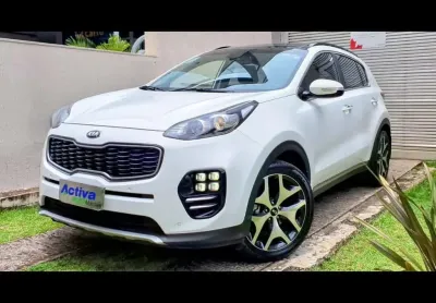 Kia Sportage EX 2.0 16V/ 2.0 16V Flex Aut.  2017/2018 - Branca - 2017/2018