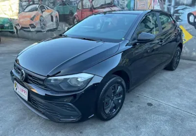 Volkswagen polo polo track 1.0 flex 12v 5p - preta - 2024/2025