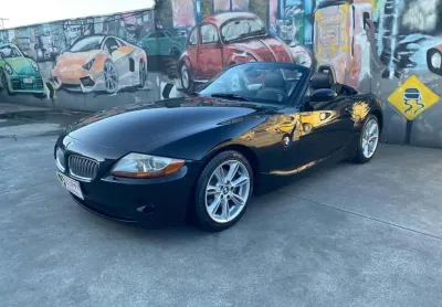 Bmw z4 roadster sport 3.0 24v 231cv aut.  - preta - 2003/2003