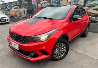 Fiat argo trekking 1.3 8v flex  - vermelha - 2021/2022