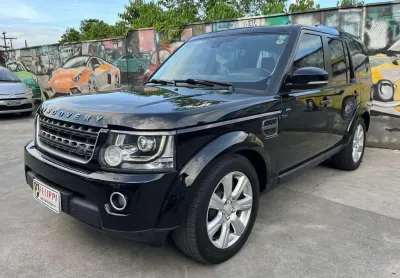 Land rover discovery s 3.0 4x4 tdv6 diesel aut.  - preta - 2014/2015