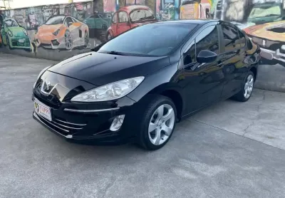 Peugeot 408 Sedan Allure 2.0 Flex 16V 4p Mec.  - Preta - 2011/2012