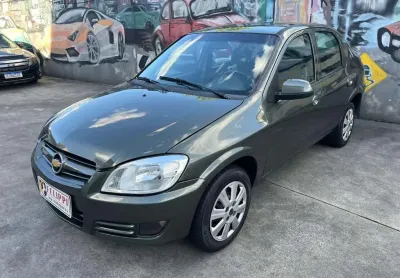 Chevrolet prisma  sed. maxx/ lt 1.4 8v econof. 4p  - verde - 2010/2011